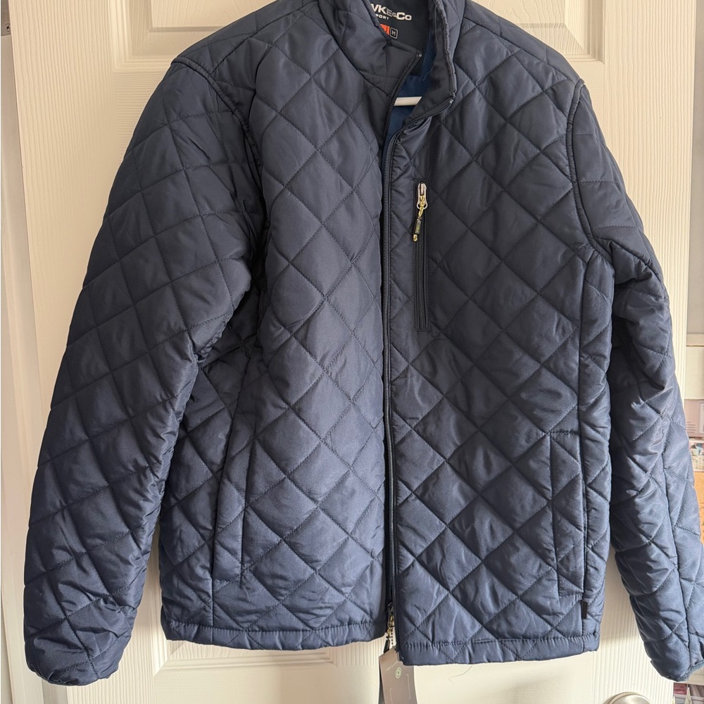 Hawke & Co Men's Navy Quilted Puffer Jacket